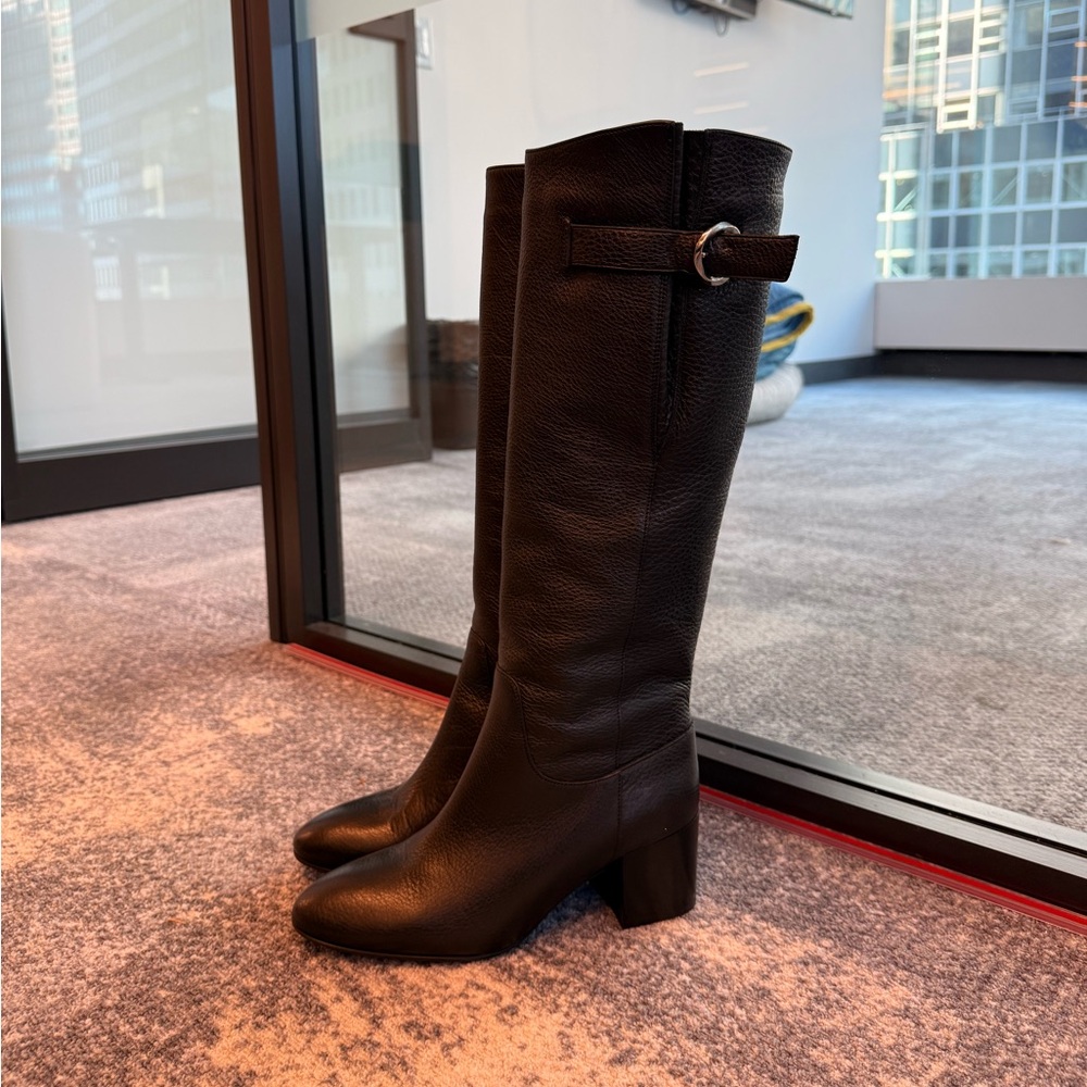 Aquatalia Black Over the Knee Boots